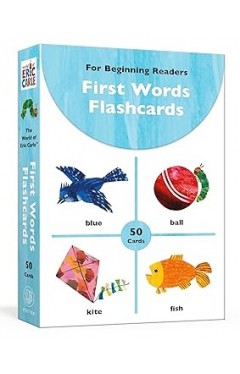 The World of Eric Carle First Words Flashcards: 50 Cards for Beginning Readers